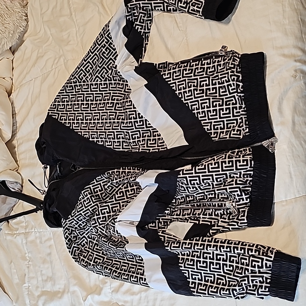 Balmain jacket printed size 52
